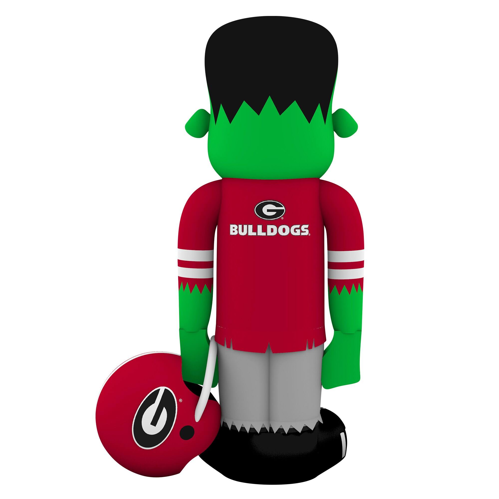 Alt View 1. Sporticulture - Georgia Bulldogs Halloween Lawn Inflatable Steinbacker - Multicolor.