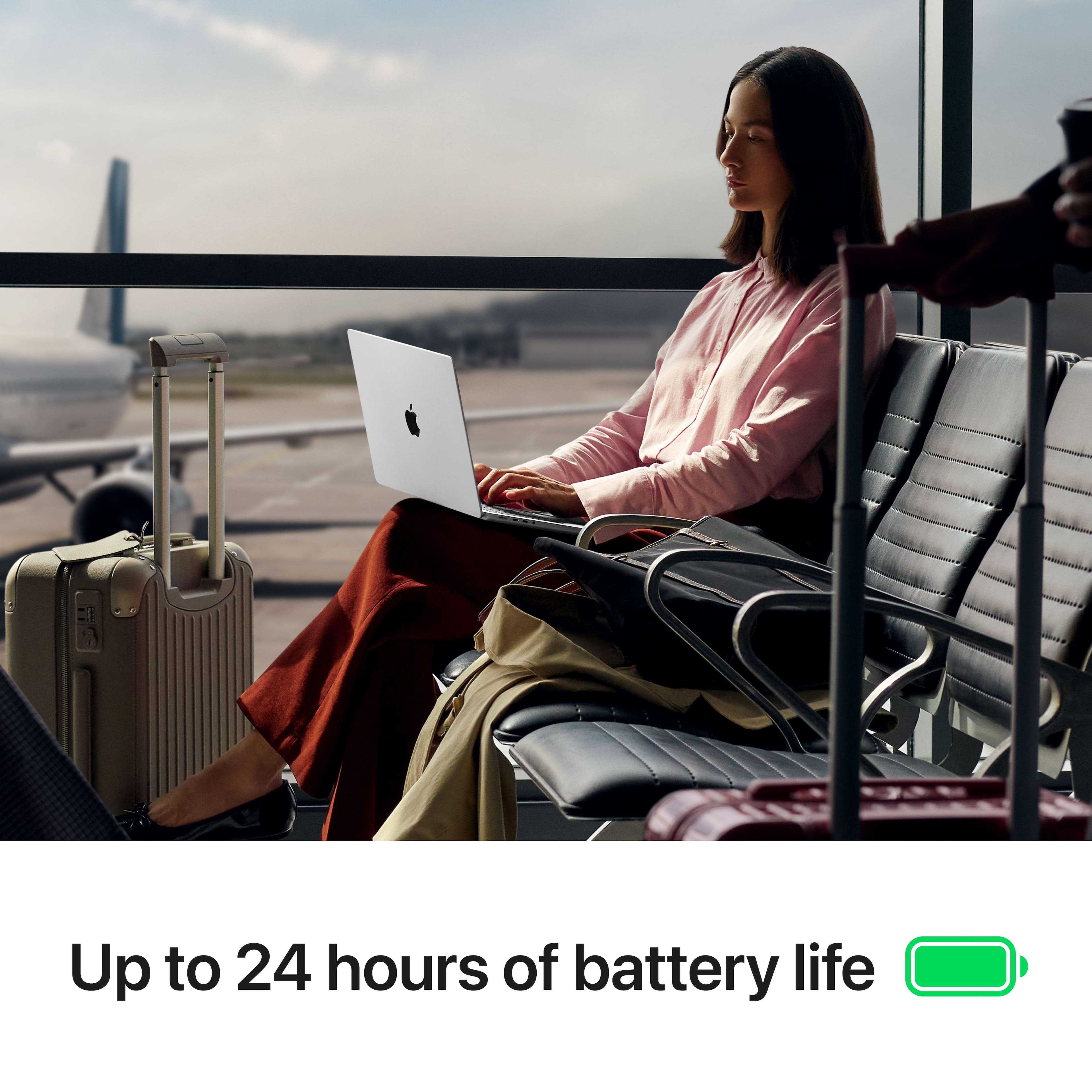 Up to 24 hours of battery life