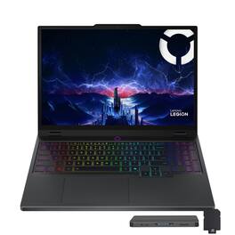 Lenovo - Legion 5 15.1" WQXGA Gaming Laptop,Core Ultra 9 275HX,16GB RAM,1TB SSD+1TB Dock Set,GeForce RTX 5070,Win 11 - Black