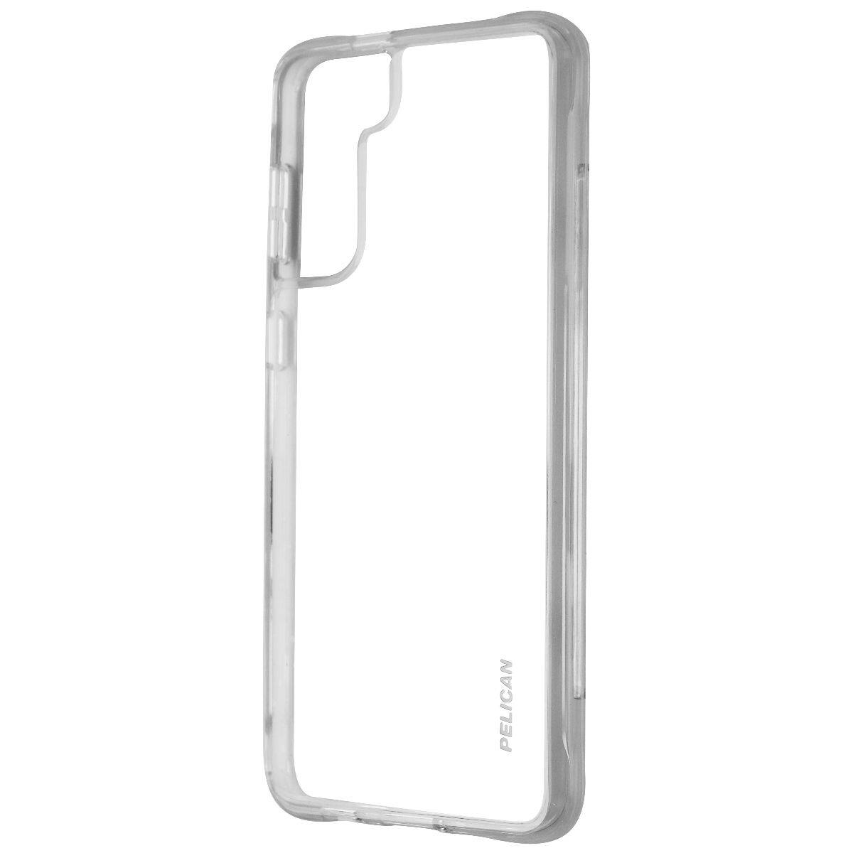 Front. Case-Mate - Pelican Protective Case with Screen Protector for Samsung Galaxy (S21+) - Clear - Clear.