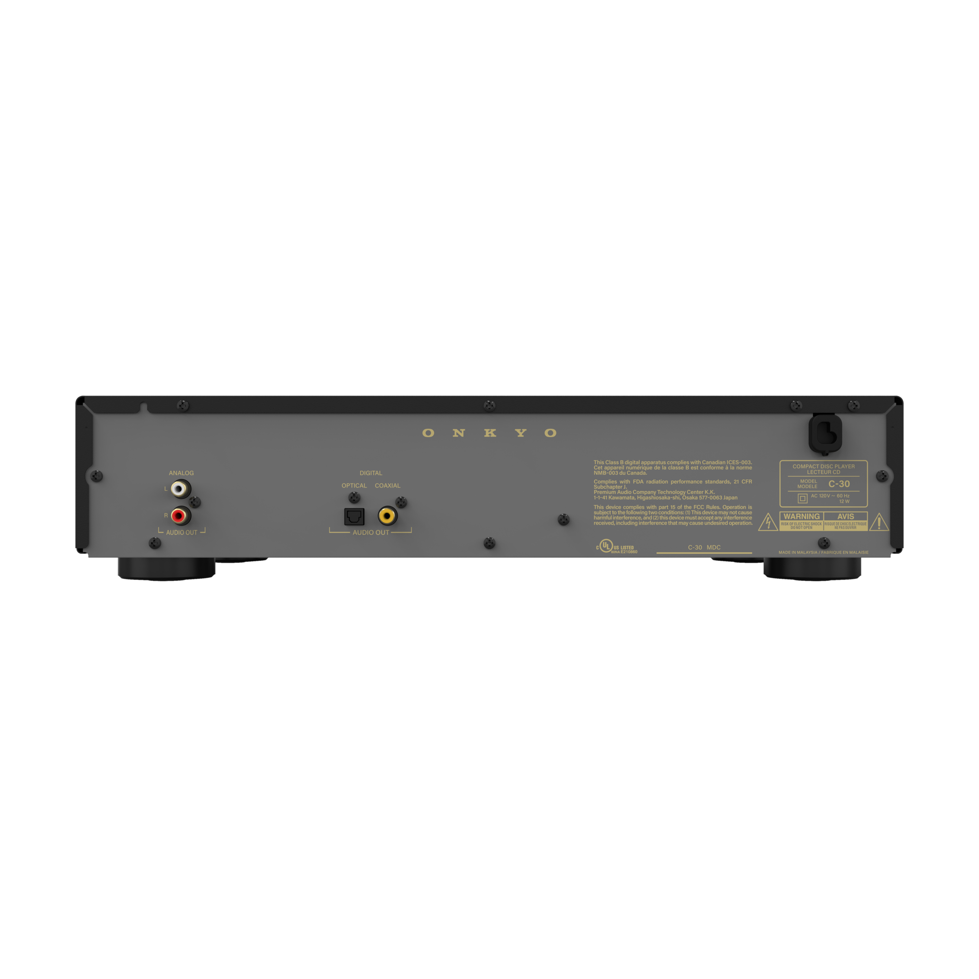 ONKYO  
C-30  
COMPACT CD PLAYER  
DIGITAL TO ANALOG CONVERTER  
COMPACT DISC PLAYER WITH CD-R/RW, MP3, WMA, AAC, WAV, FLAC, WAV, AIFF, AU, OGG, MP2, MP4, M4A, M4B, M4P, M4V, M4R, M4A, M4B, M4P, M4V, M4R, M4A, M4B, M4P, M4V, M4R, M4A, M4B, M4P, M4V, M4R, M4A, M4B, M4P, M4V, M4R, M4A, M4B, M4P, M4V, M4R, M4A, M4B, M4P, M4V, M4R, M4A, M4B, M4P, M4V, M4R, M4A, M4B, M4P, M4V, M4R, M4A, M4B, M4P, M4V