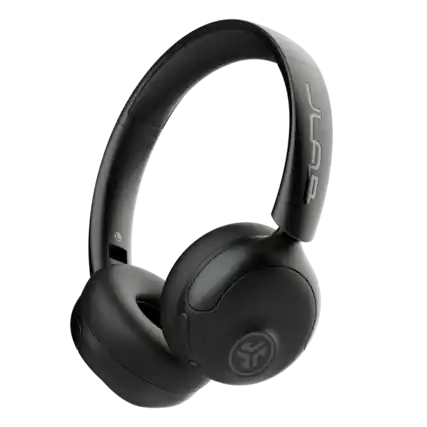 Front. JLab - Studio 2 Wireless Bluetooth Headphones - Black.