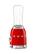 Left. SMEG - SMEG PBF01 Personal 2-Speed Single-Serve Blender, 20 oz - Red.