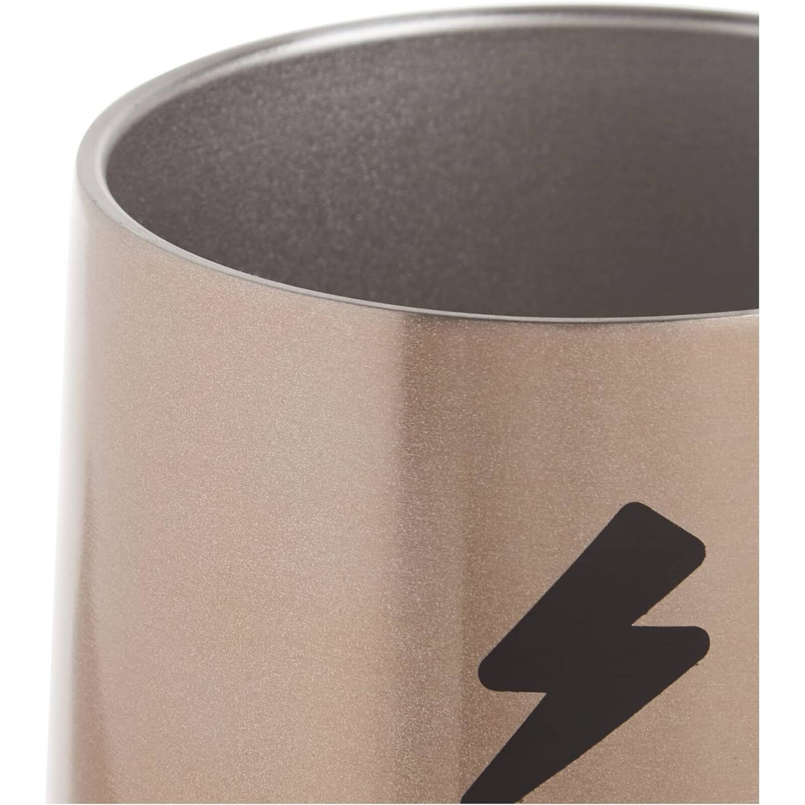 Alt View 1. Spoontiques - Harry Potter Glasses Gold Stainless Steel Double Wall Insulated Wine Tumbler Mug 16 ounce - Gold.