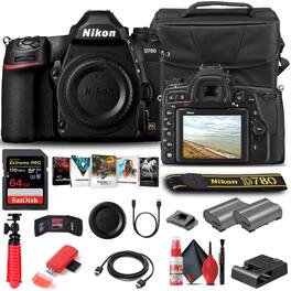 Nikon - D780 DSLR Camera Body Only 1618 - Basic Bundle - Black