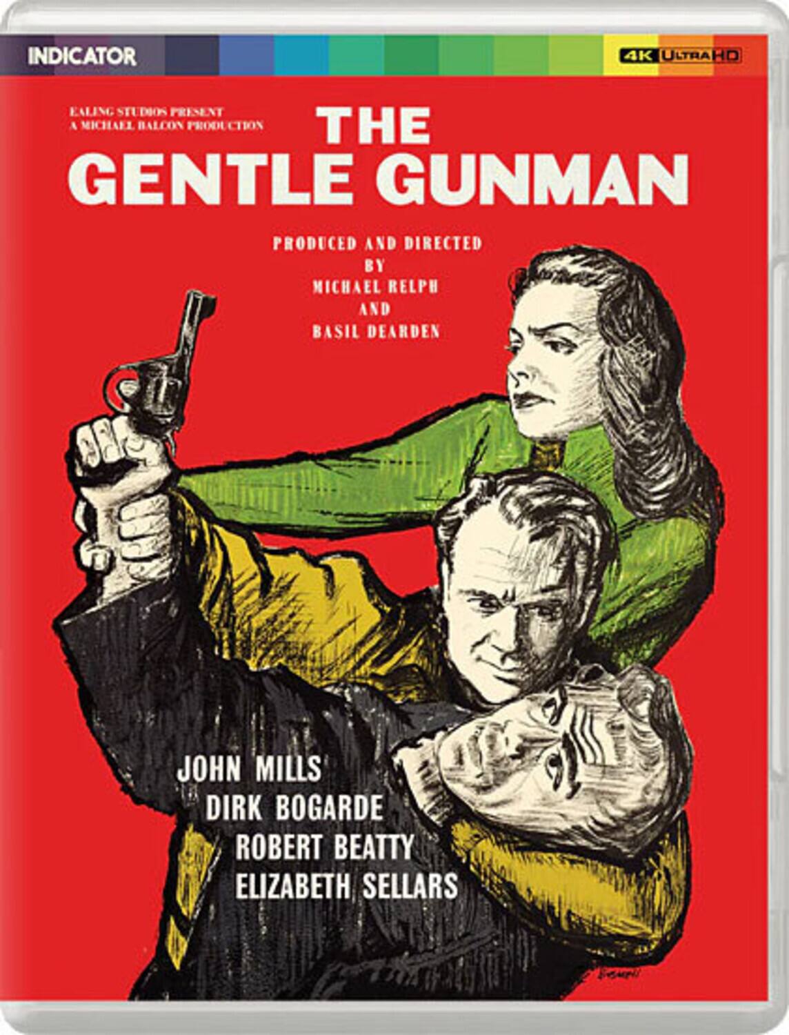 Front. The Gentle Gunman   - 4K Blu-Ray.