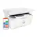 Alt View 14. HP - LaserJet M140we Wireless Black and White Laser Printer with 6 months of Instant Ink included with HP+ - White.