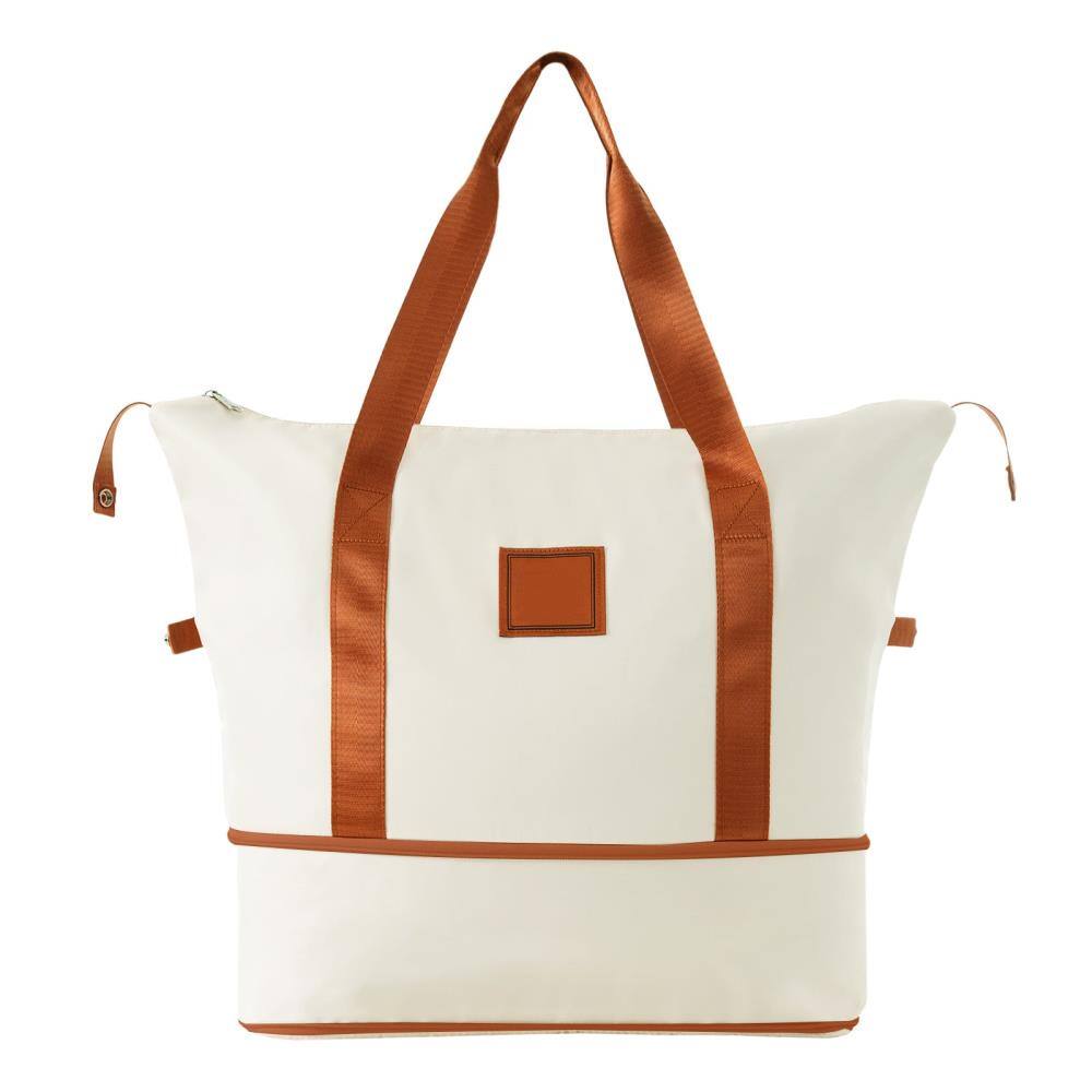 Back. BreeBe - Hardshell Luggage Sets 3 Piece Carry-on Suitcase Double Spinner Wheels with TSA Lock for Men Women,20 inch - White.