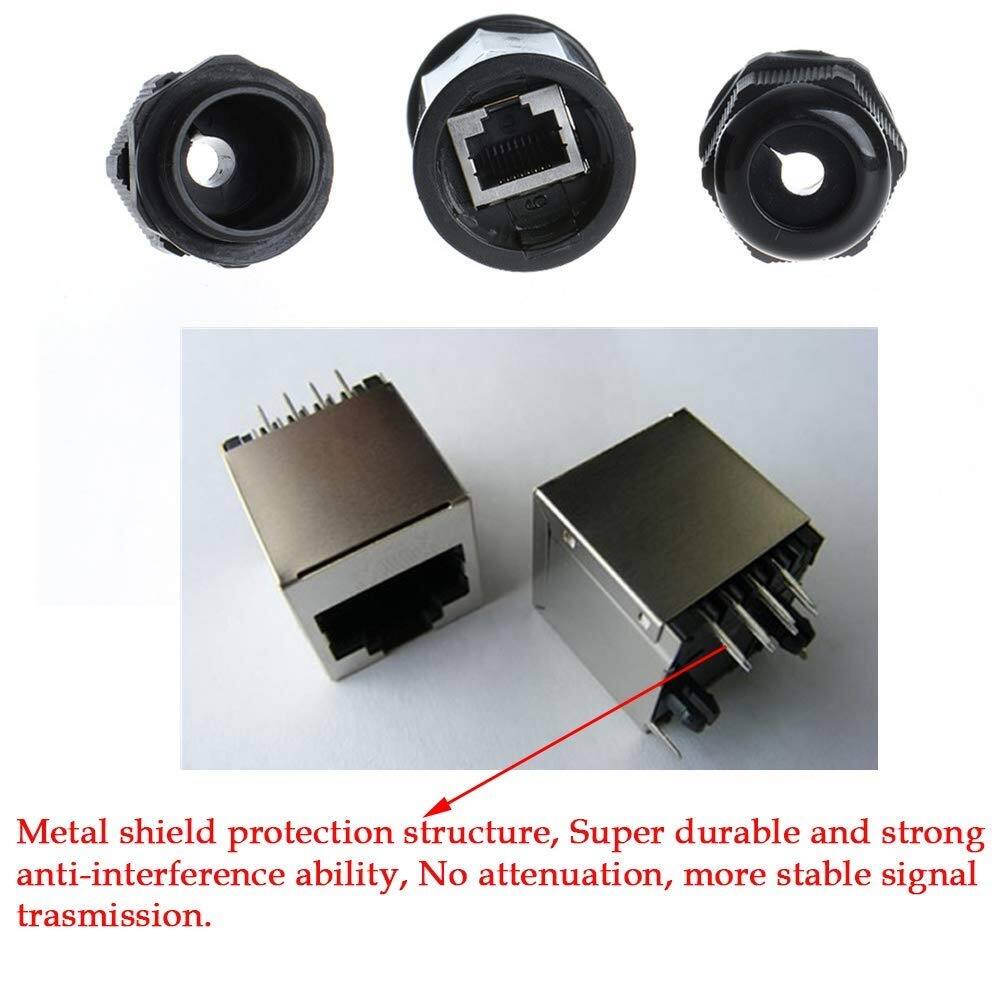 Metal shield protection structure, Super durable and strong anti-interference ability, No attenuation, more stable signal transmission.