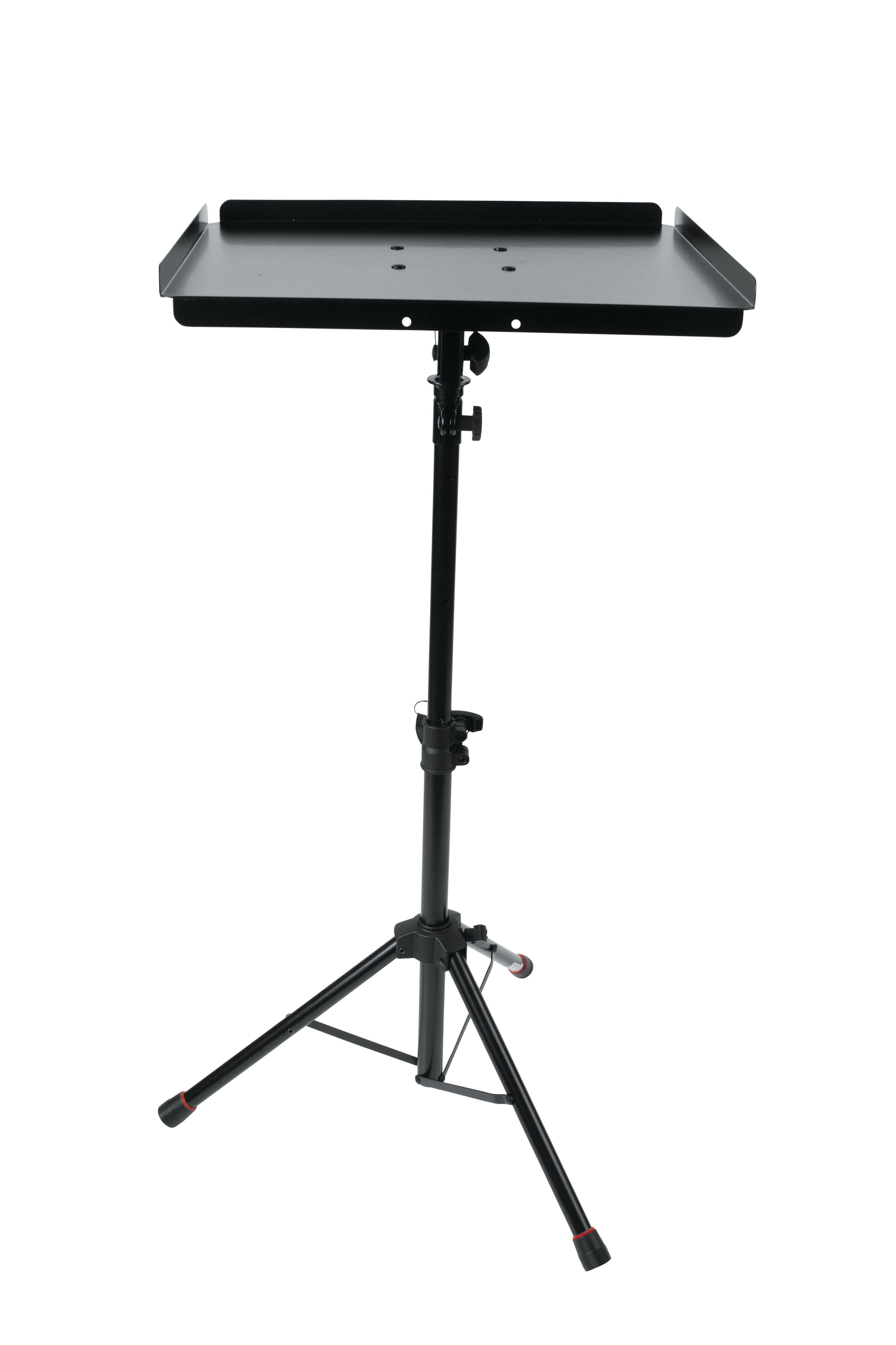 Gator Frameworks - Compact Adjustable Media Tray with Tripod Stand, for Laptops, Projectors, Small Production Samplers & Sheet Music