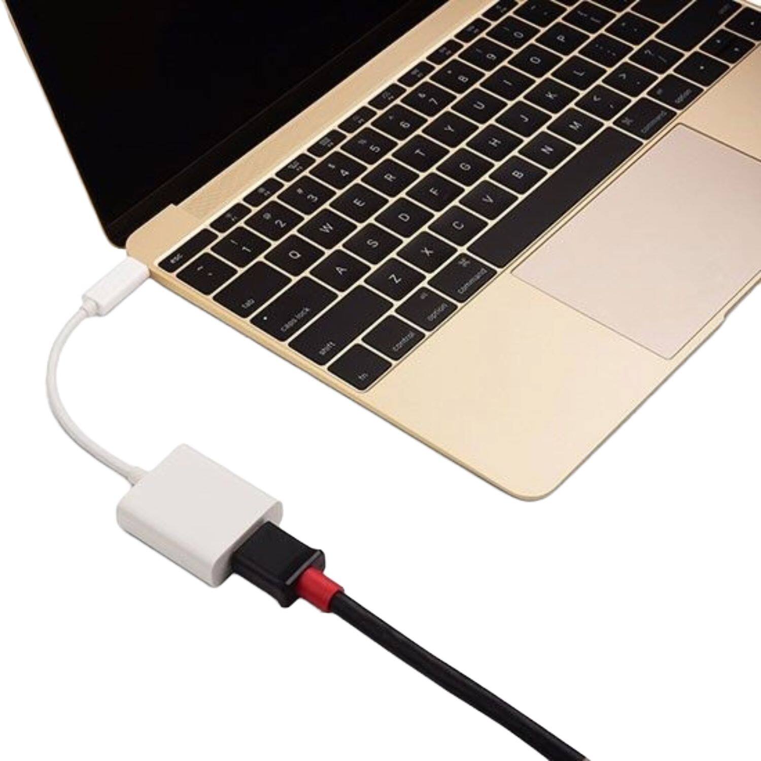 Left. Sanoxy - USB 3.1 Type C Male to HDMI Female Adapter 4K/30Hz.