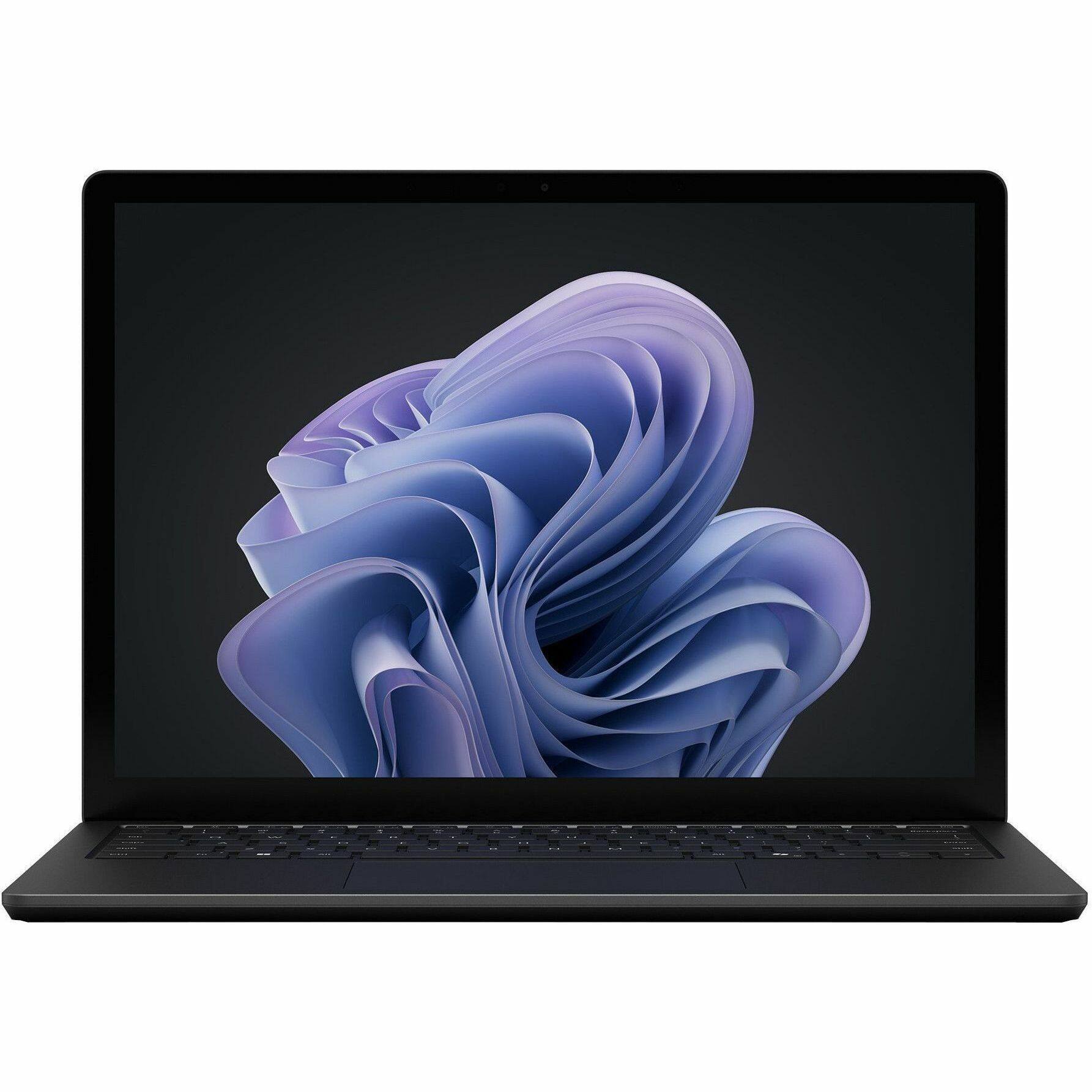 Alt View 4. Microsoft - Microsoft Surface Laptop 6 13.5" Touchscreen Notebook - Intel Core Ultra 7 165H - 64 GB - 1 TB SSD - English Keyboard - - Black.