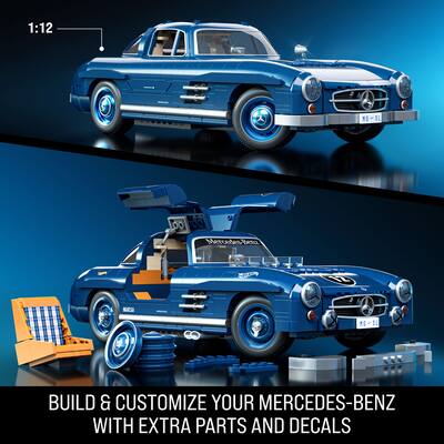 Mattel Brick Shop Hot Wheels Collectible Mercedez Benz 300 Mattel Brick Shop Hot Wheels Collectible Mercedez Benz 300