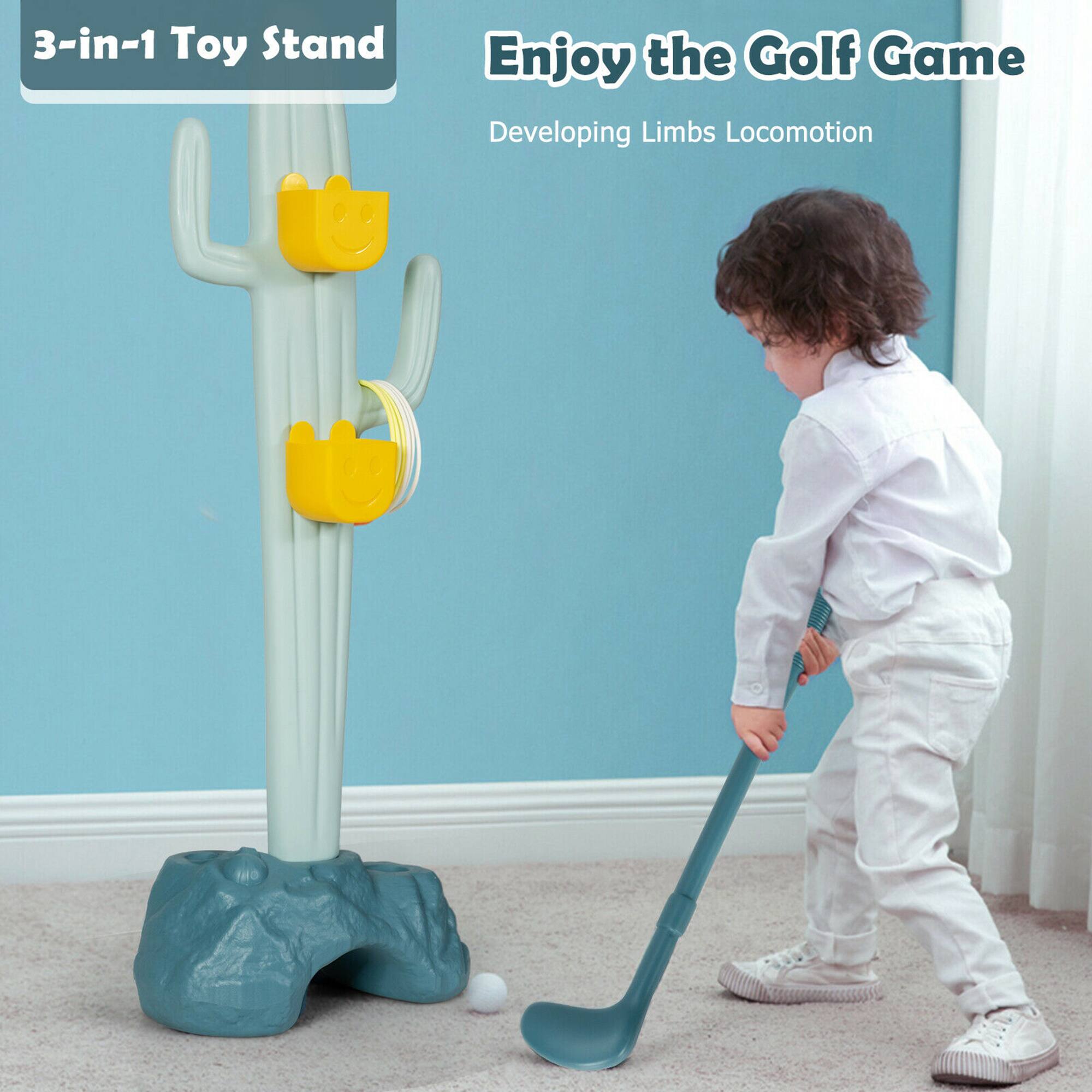 3-in-1 Toy Stand, Enjoy the Golf Game, Developing Limbs Locomotion