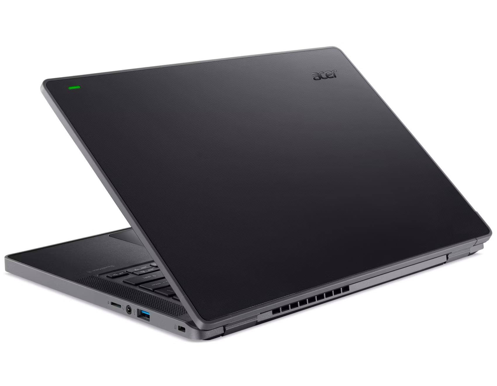 Alt View 2. Acer - TravelMate 14" B5 14 Intel N200 8GB RAM 128GB SSD Full HD IPS WiFi 6E Windows 11 Pro TMB514-31-G2-33RK-US.