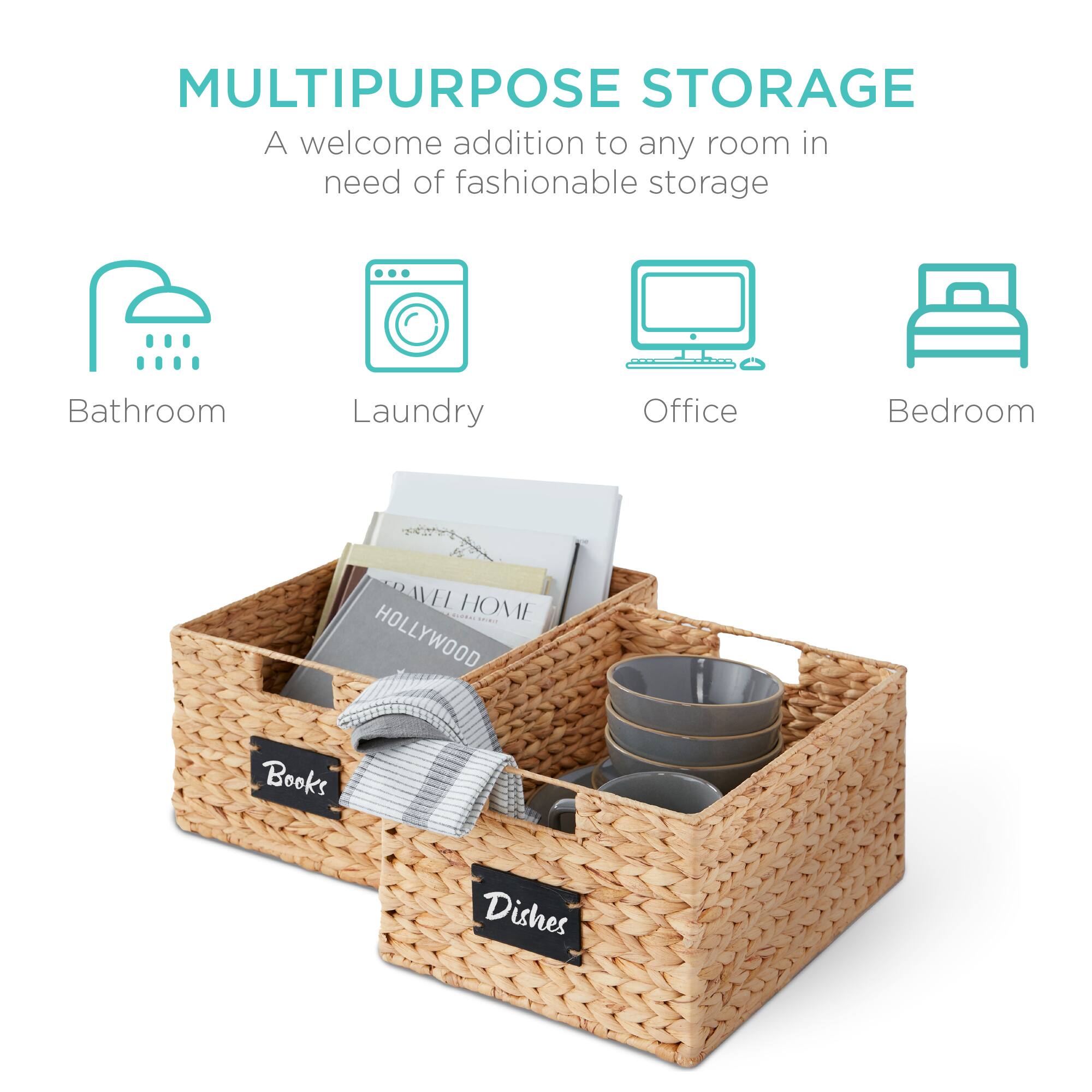 MULTIPURPOSE STORAGE  
A welcome addition to any room in need of fashionable storage  

Bathroom  
Laundry  
Office  
Bedroom  

Books  
Dishes