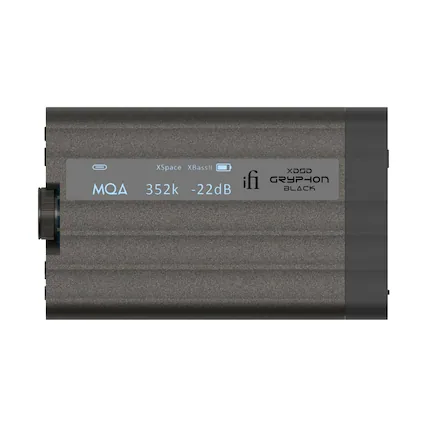 XSpace XBassII XDSD ifi GRYPHON BLACK
MQA 352k -22dB