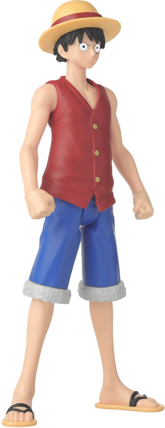 Alt View 2. Bandai - Bandai - One Piece - Anime Heroes Mega - Monkey D. Luffy 12" Action Figure   - COLLECTIBLES - Multicolor.