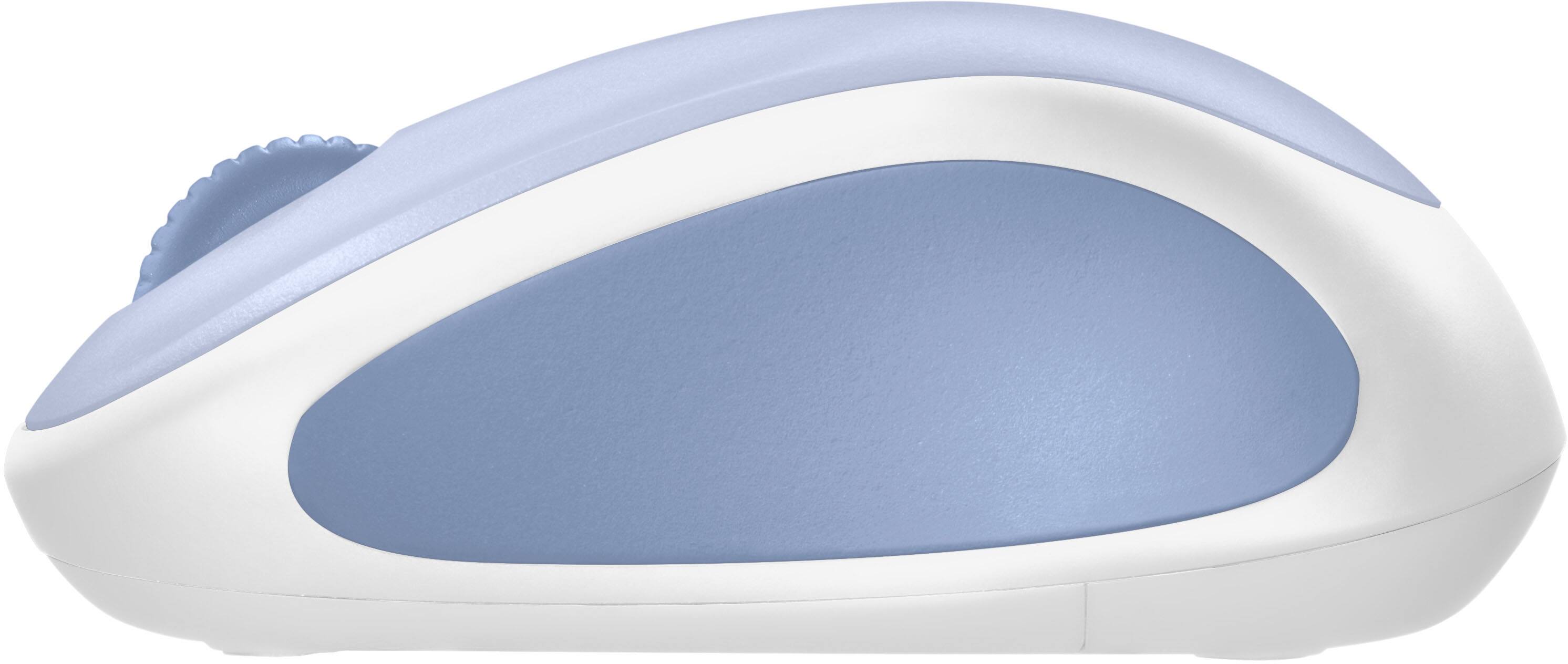 Alt View 2. Logitech - Design Mouse Limited Edition Wireless Optical 3-button Mouse with Broad Compatibility - Light Lilac.