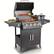 Alt View 2. GlowWise - Propane Gas Grill 4 Burners With Side Burner Freestanding Grill Cart With Wheels For Outdoor Garden Cooking Barbecue - Black.