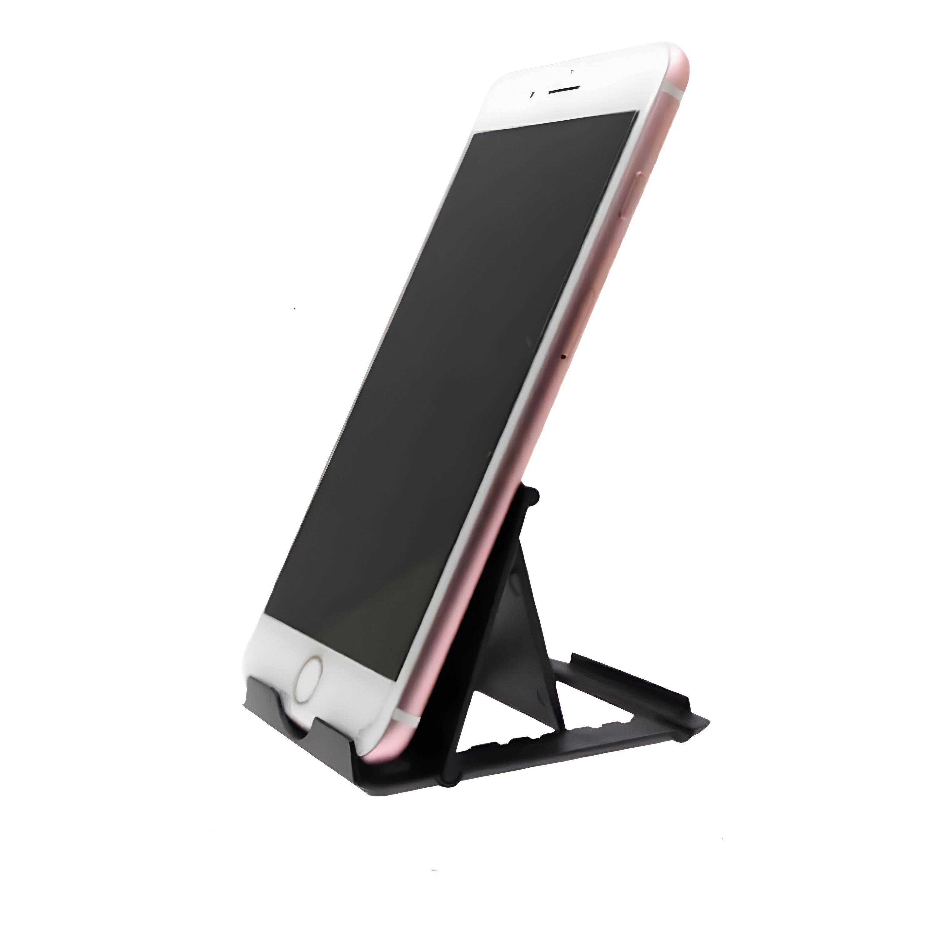Back. Kitcheniva - Adjustable Desk Mount Phone Holder Cradle - Black.