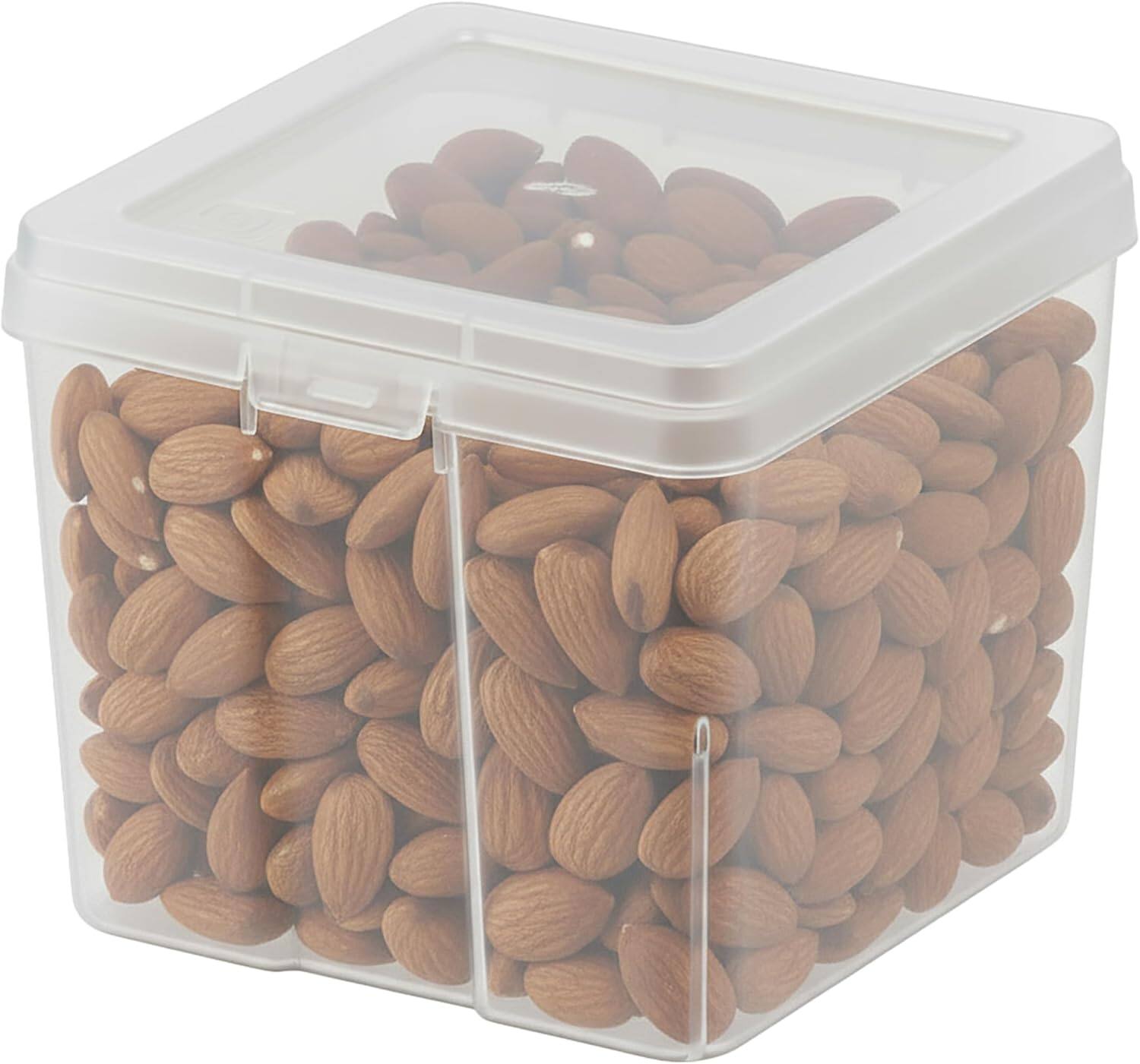 Alt View 5. IRIS USA - IRIS USA Food Storage Containers with Flip-Top Lid.