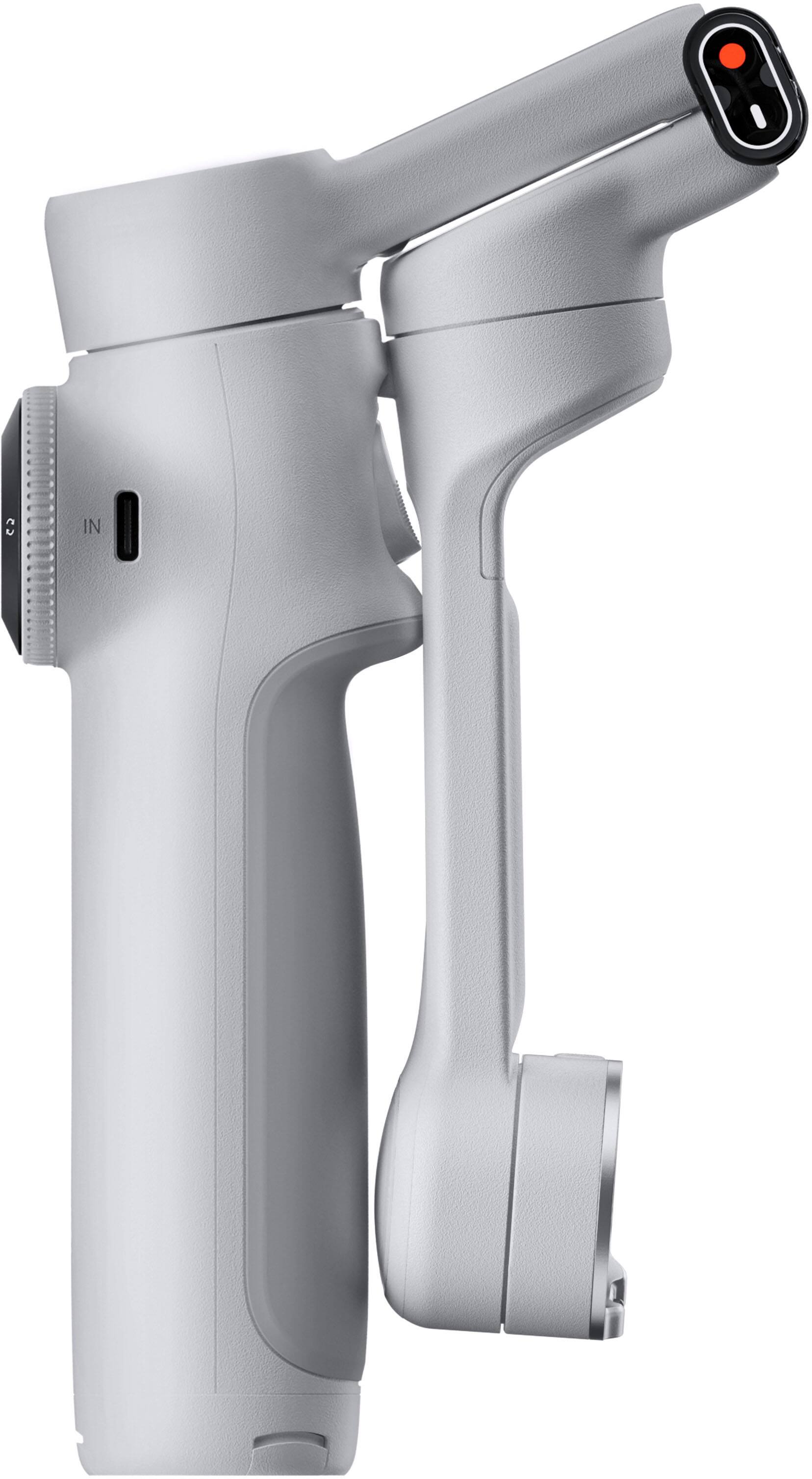 Alt View 3. Insta360 - Flow 2 AI Tracker Gimbal Stabilizer for Smartphones - Stone Gray.