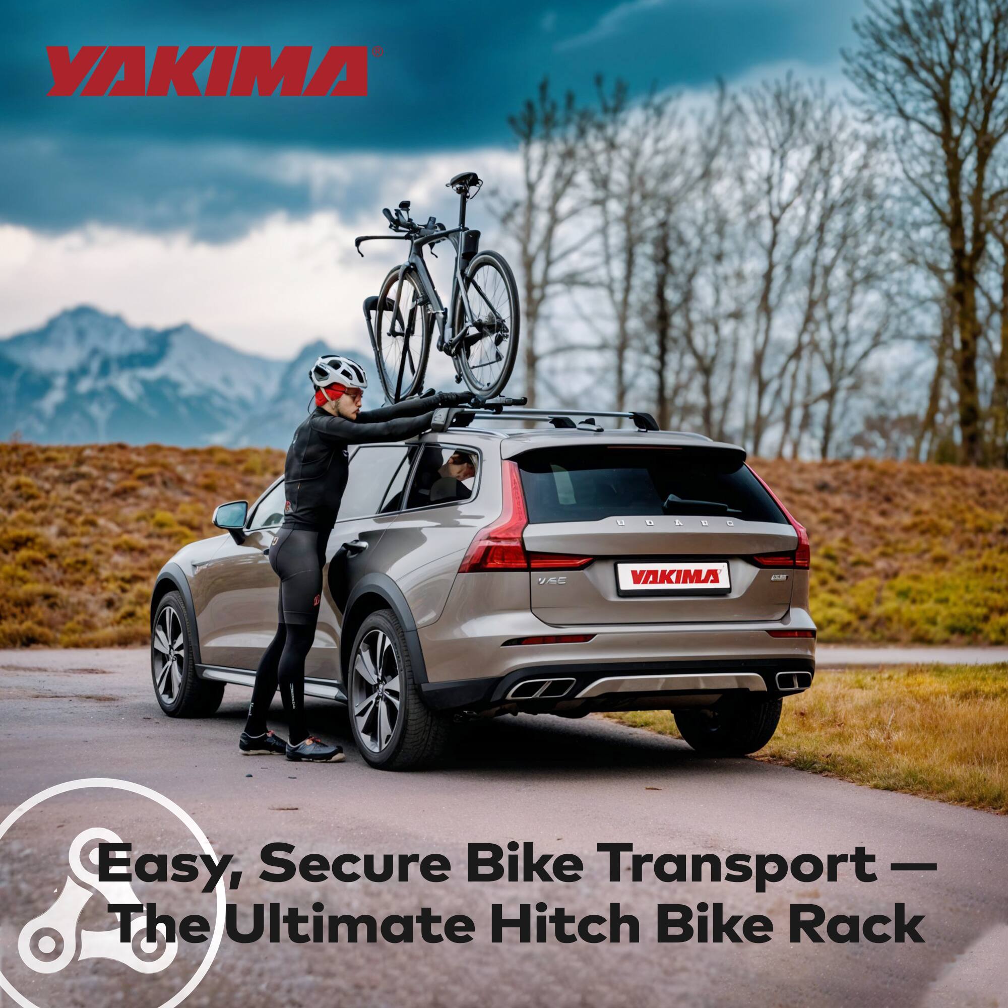 YAKIMA HILED SC VAKIMA AE Easy, Secure Bike Transport - The Ultimate Hitch Bike Rack
