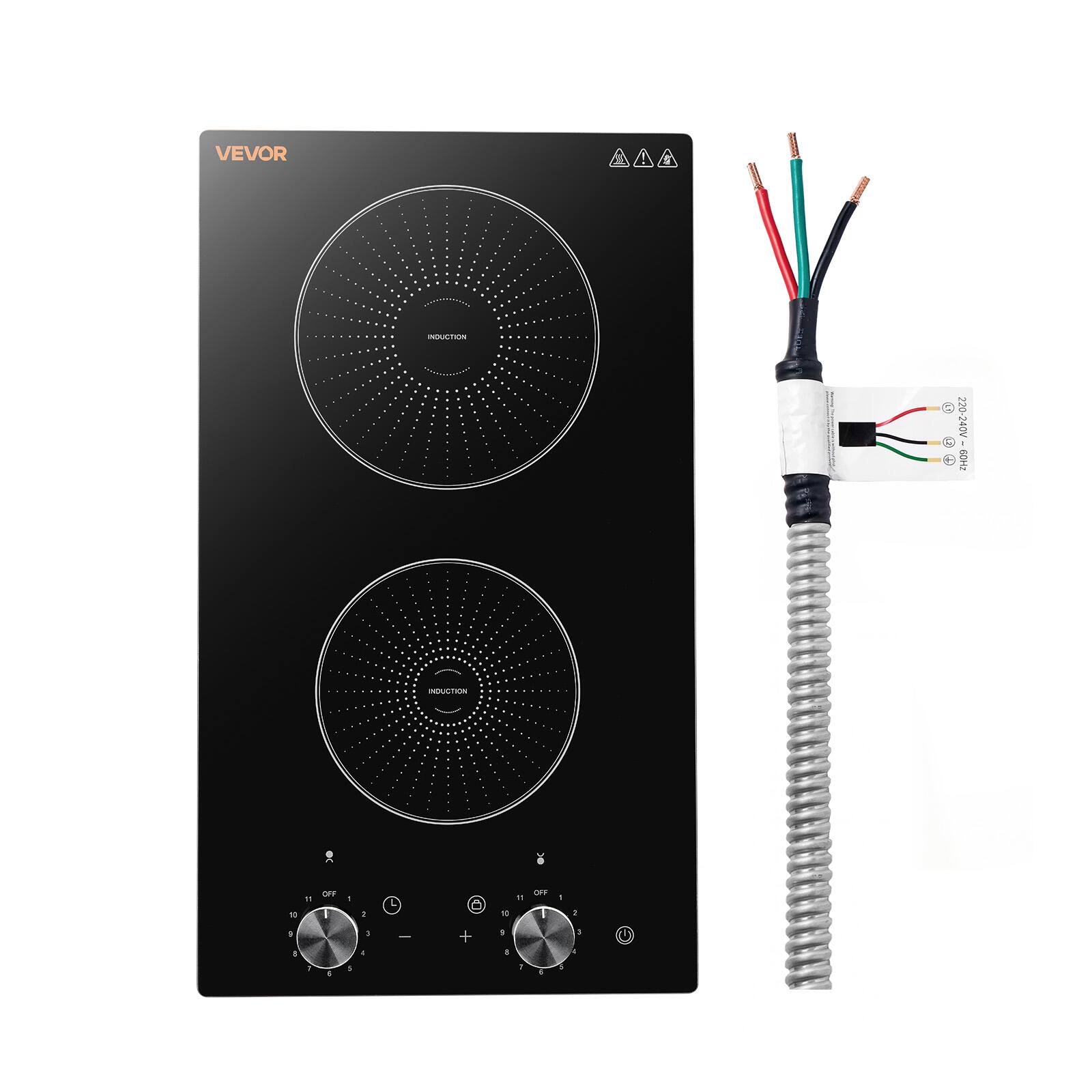 VEVOR  
INDUCTION  
220-240V - 60Hz  
INDUCTION  

11  
OFF  
1  
1  
L  
10  
2  
OFF  
1  
1  
5  
I  
5  
:  
1 4  
-  
+  
9 -  
1  
0  
5  
! 4