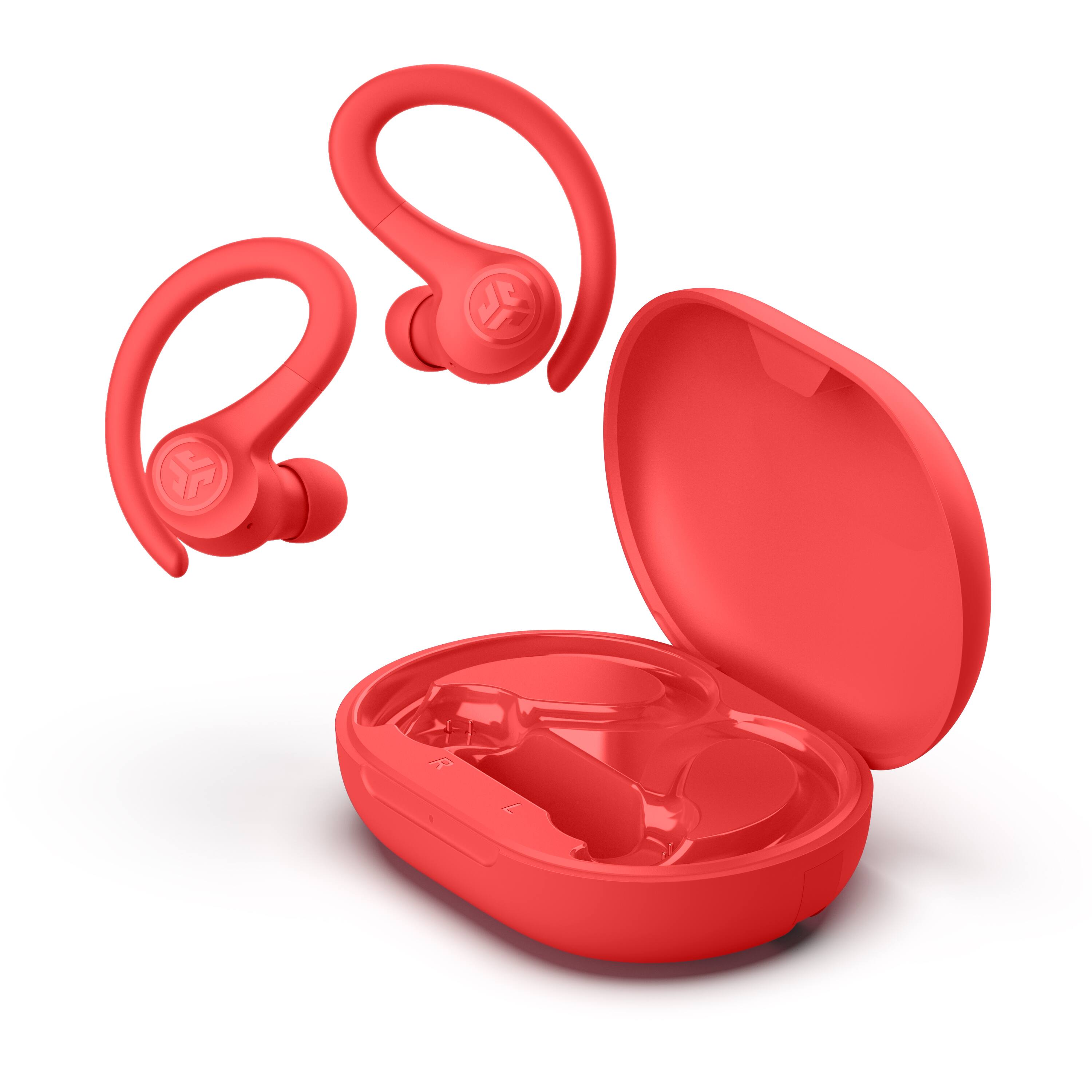 Angle. JLab - Go Air Sport True Wireless Earbuds - Coral.