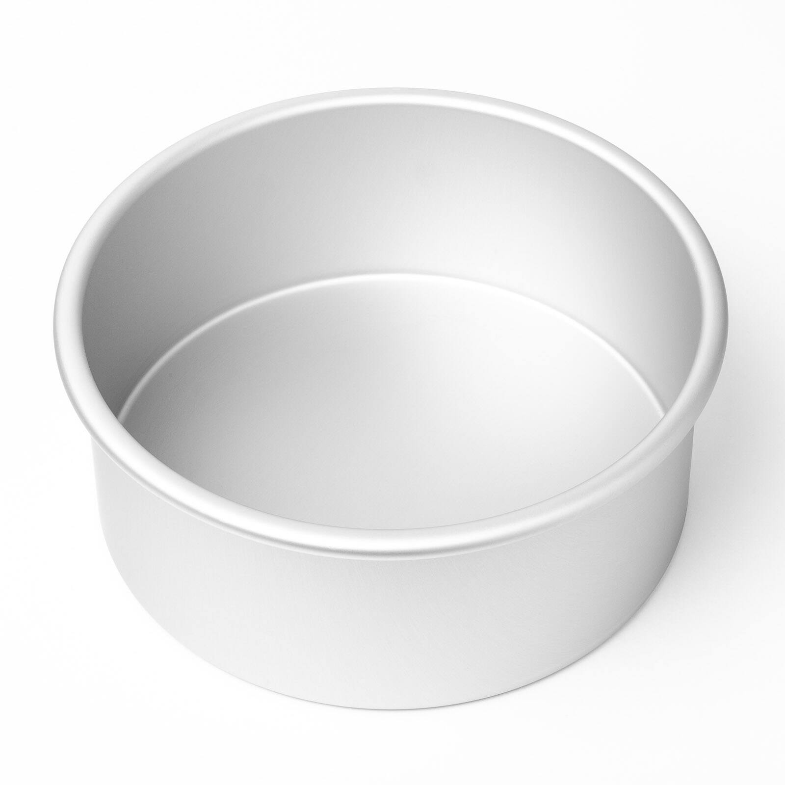 Alt View 2. Last Confection - Round Aluminum Cake Pans - Silver.