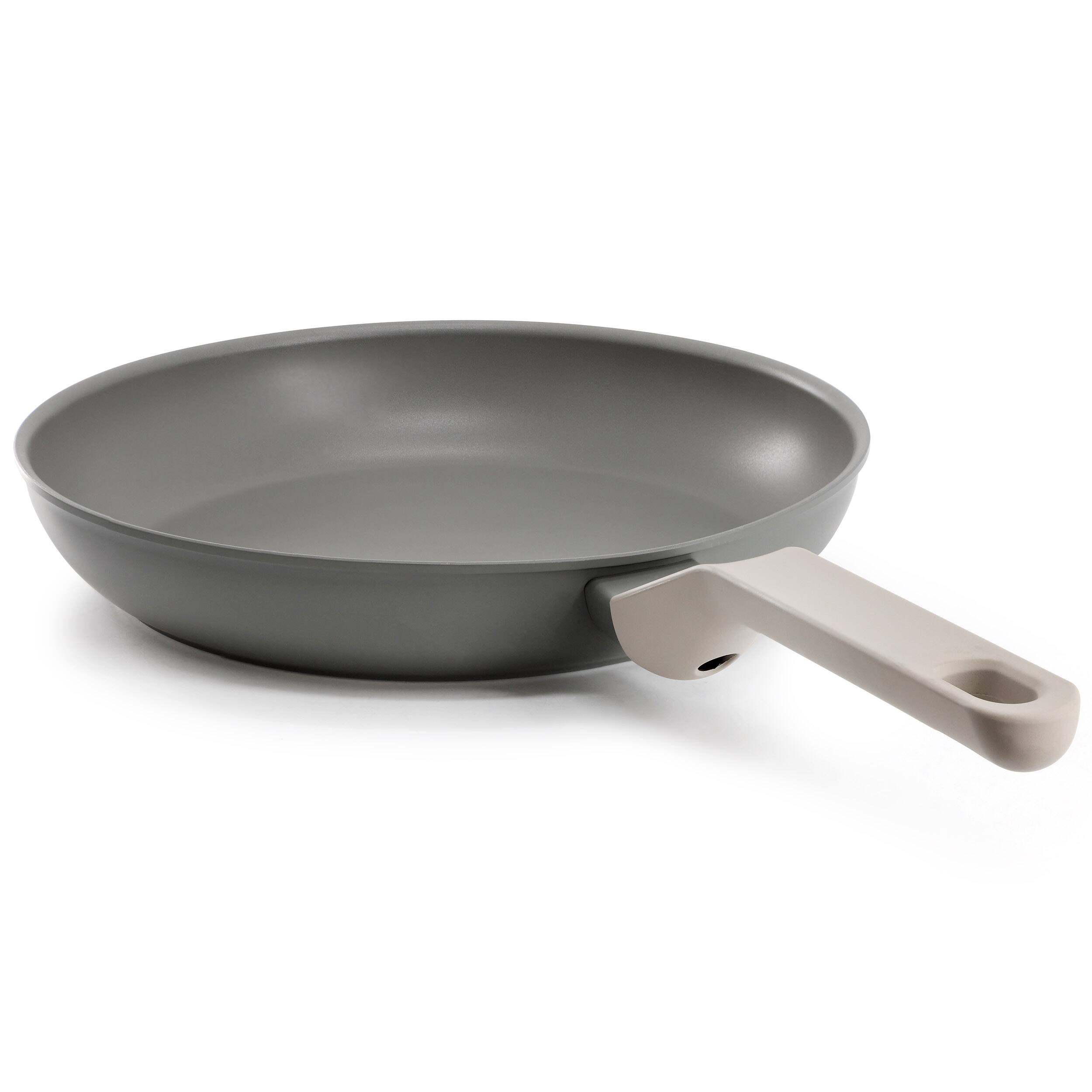 Alt View 1. Oster - Oster Ambrose 12 Inch Nonstick Aluminum Frying Pan in Matte Grey - Gray.