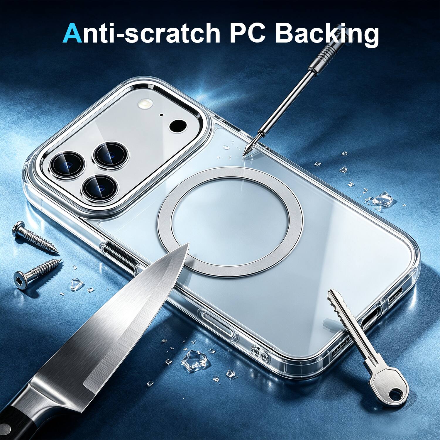 Anti-scratch PC Backing