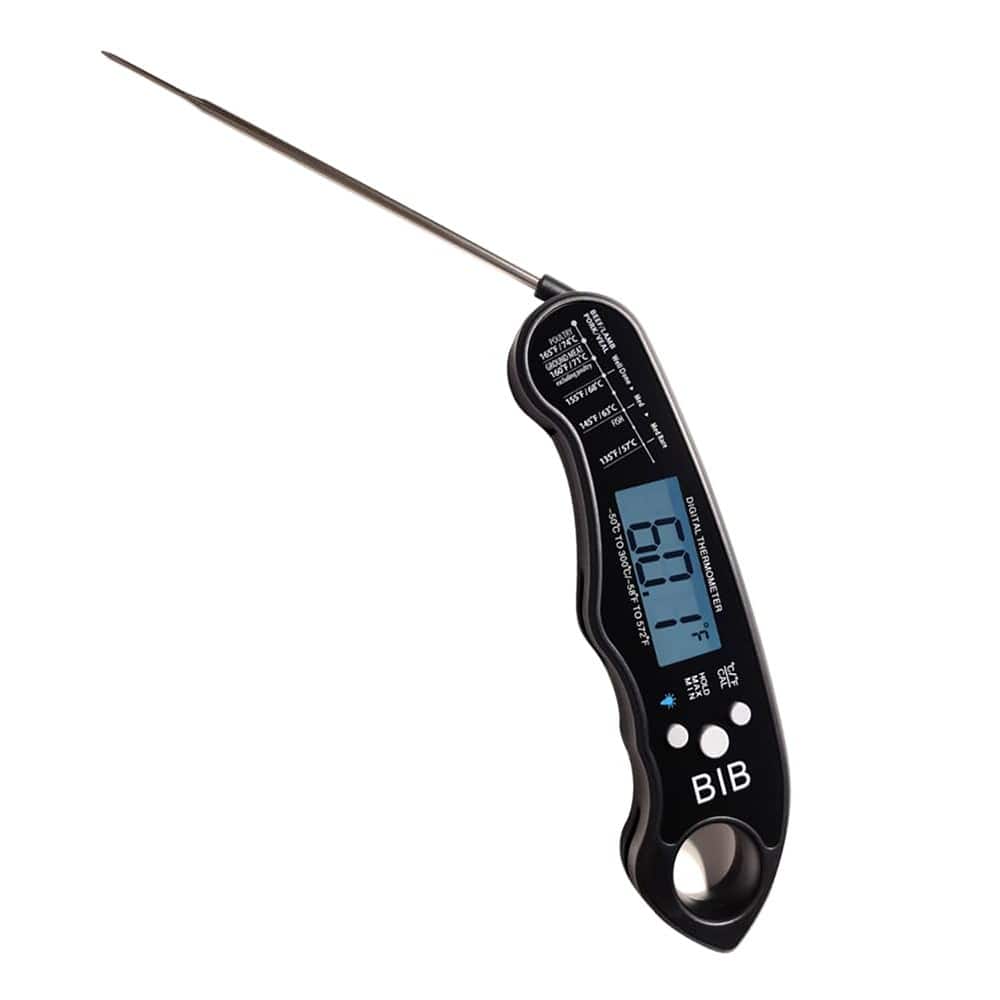 PARKER SLATER - Digital Instant-Read Meat Thermometer, Waterproof for Kitchen, Grill & Candy Making