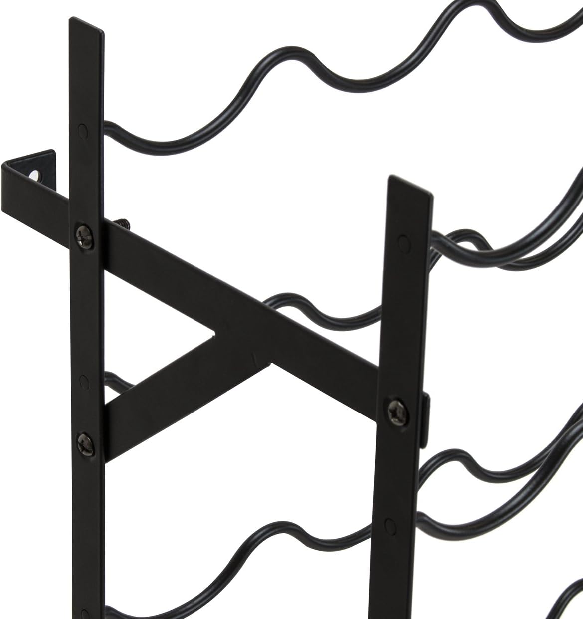 Alt View 6. Sorbus - Sorbus Wine Rack Freestanding Floor - Wine Bottle Holder Holds 100 Bottles of Wine - 100 Bottle Capacity Wine Storage - Black.