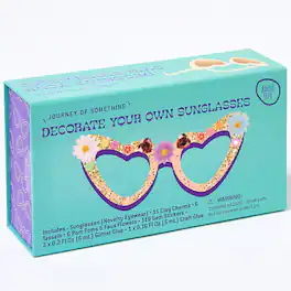 Journey of Something - JOS: Decorate Your Own Sunglasses - Heart