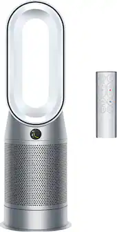 Front. Dyson - Purifier Hot+Cool HP1 - Exclusive - White/Silver.