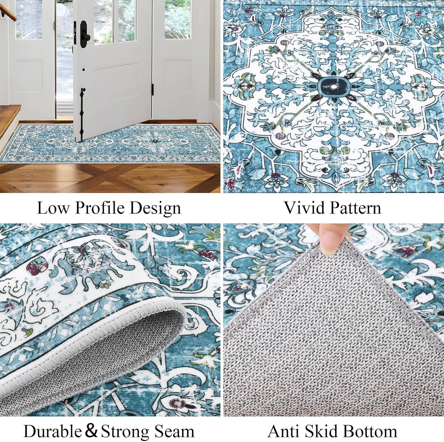 Low Profile Design  
Vivid Pattern  
Durable & Strong Seam  
Anti Skid Bottom