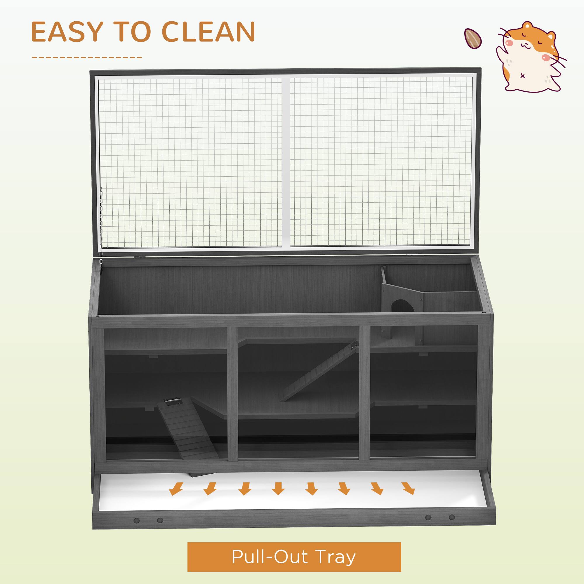 EASY TO CLEAN

Pull-Out Tray