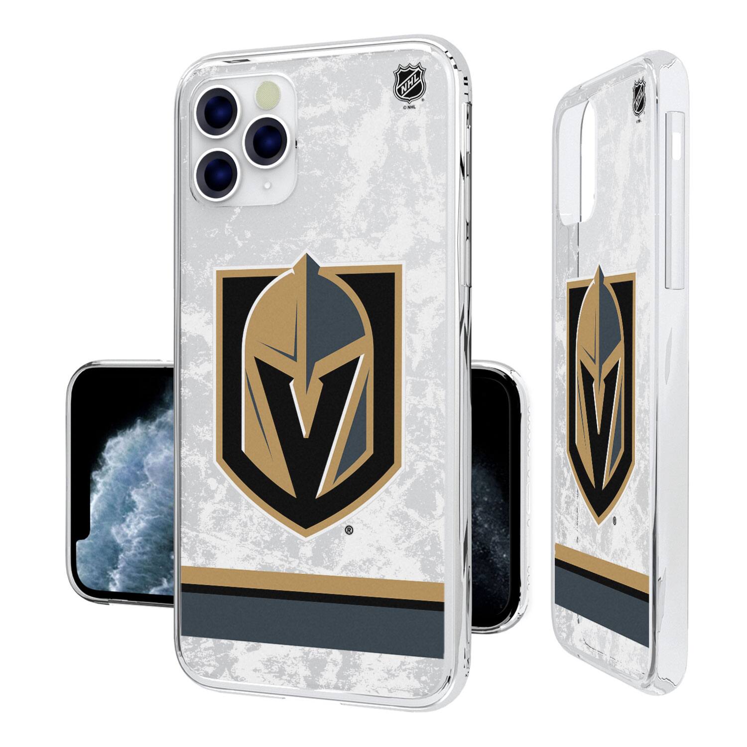 Keyscaper - NHL - Vegas Golden Knights iPhone Stripe Clear Ice Case - 13 Pro Max - Multicolor price history on PriceWatchPro