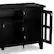Alt View 2. Simpli Home - Artisan SOLID WOOD 72 inch TV Media Stand in Black For TVs up to 80 inches - Black.