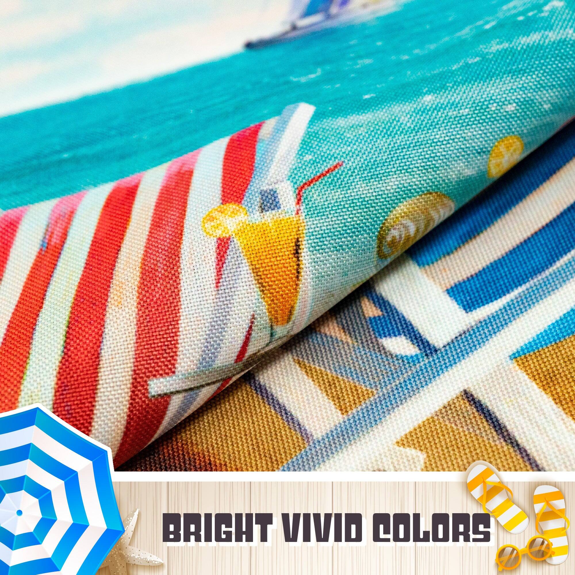 BRIGHT VIVID COLORS