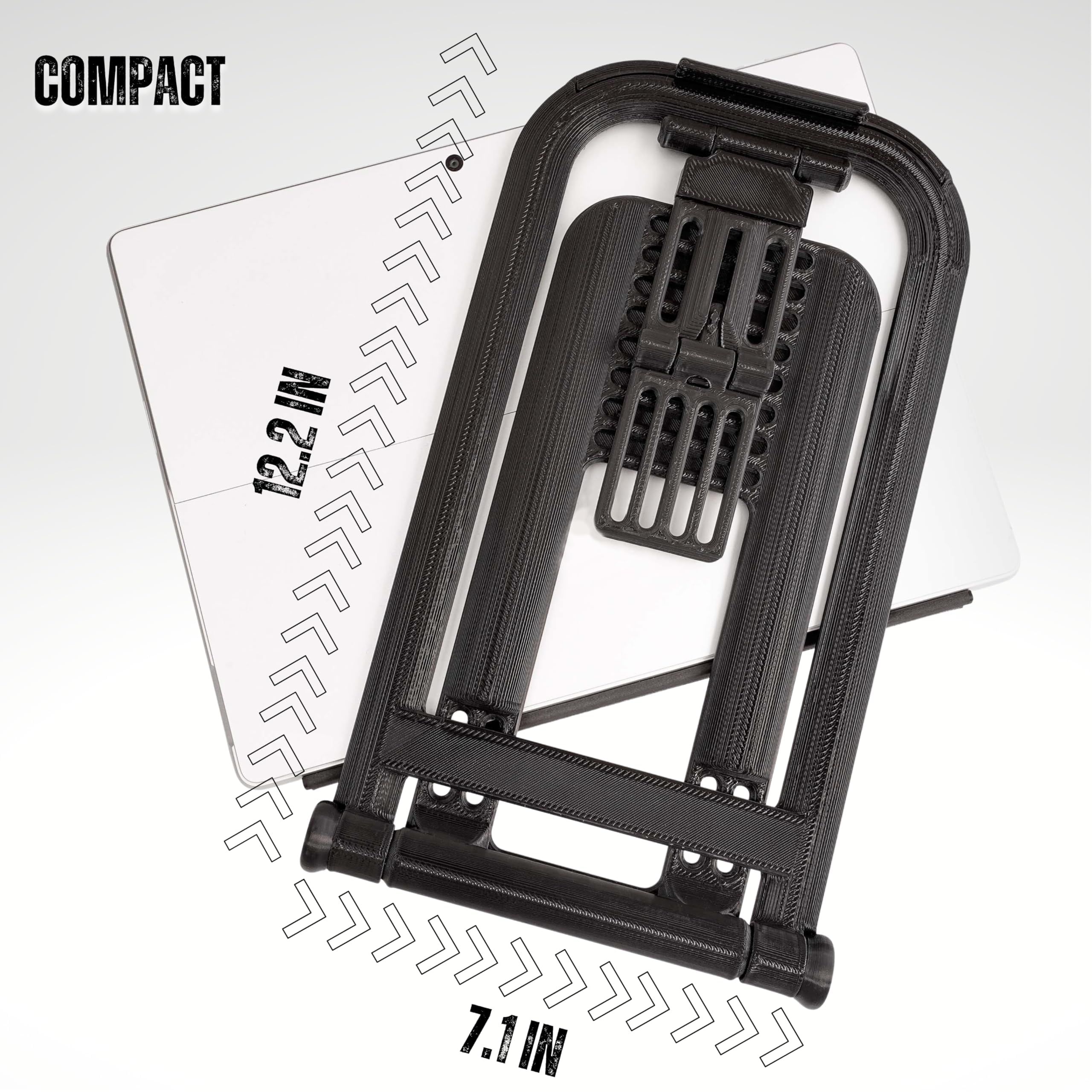 COMPACT  
12.2 IN  
7.1 IN