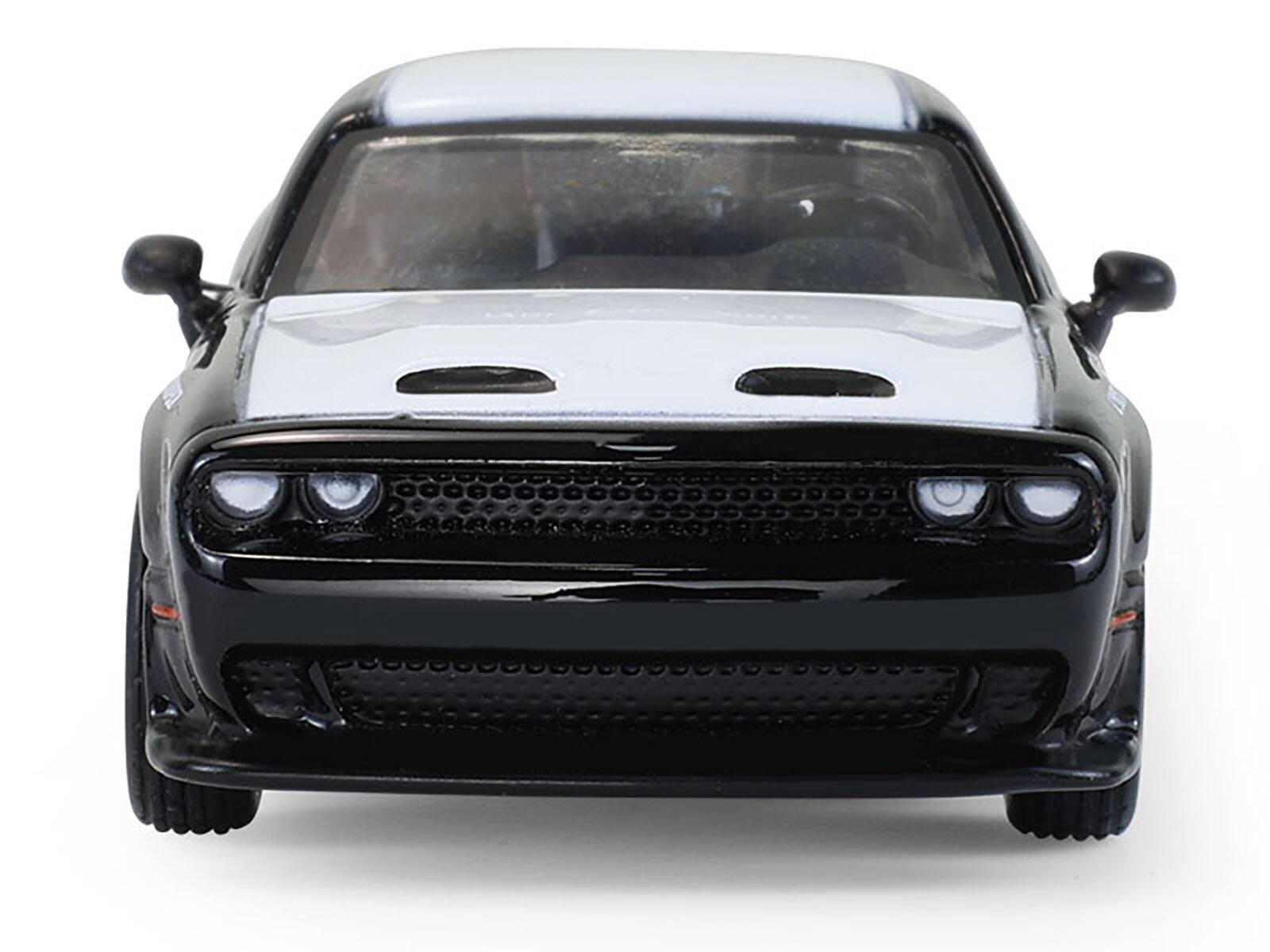 Back. Greenlight - 2020 Dodge Challenger SRT Hellcat "Texas Department of Public Safety" Black and White "Hot Pursuit" Series 47 1/64 - Black and White.
