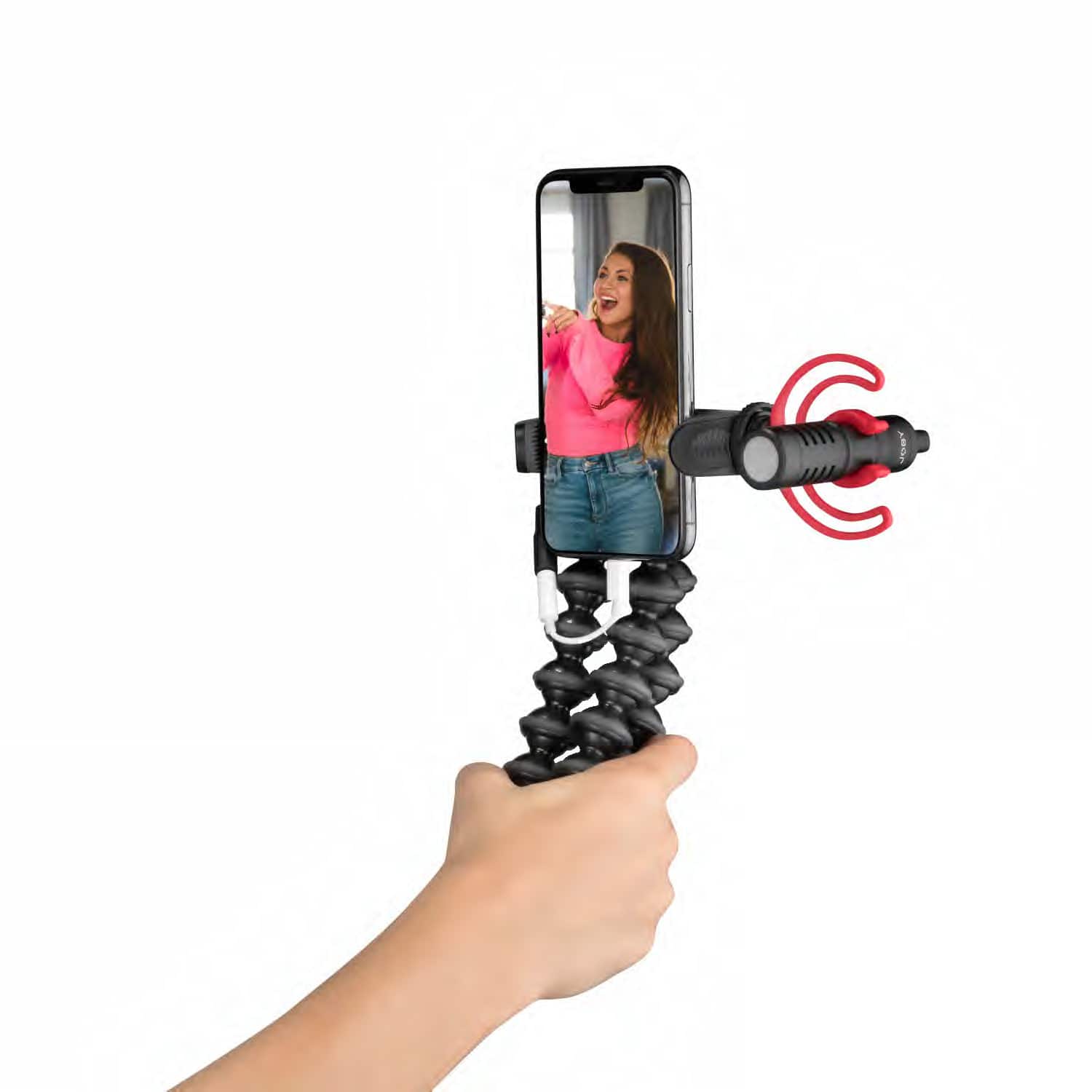 Alt View 23. JOBY - GorillaPod Creator Kit for Vlogging - Black.