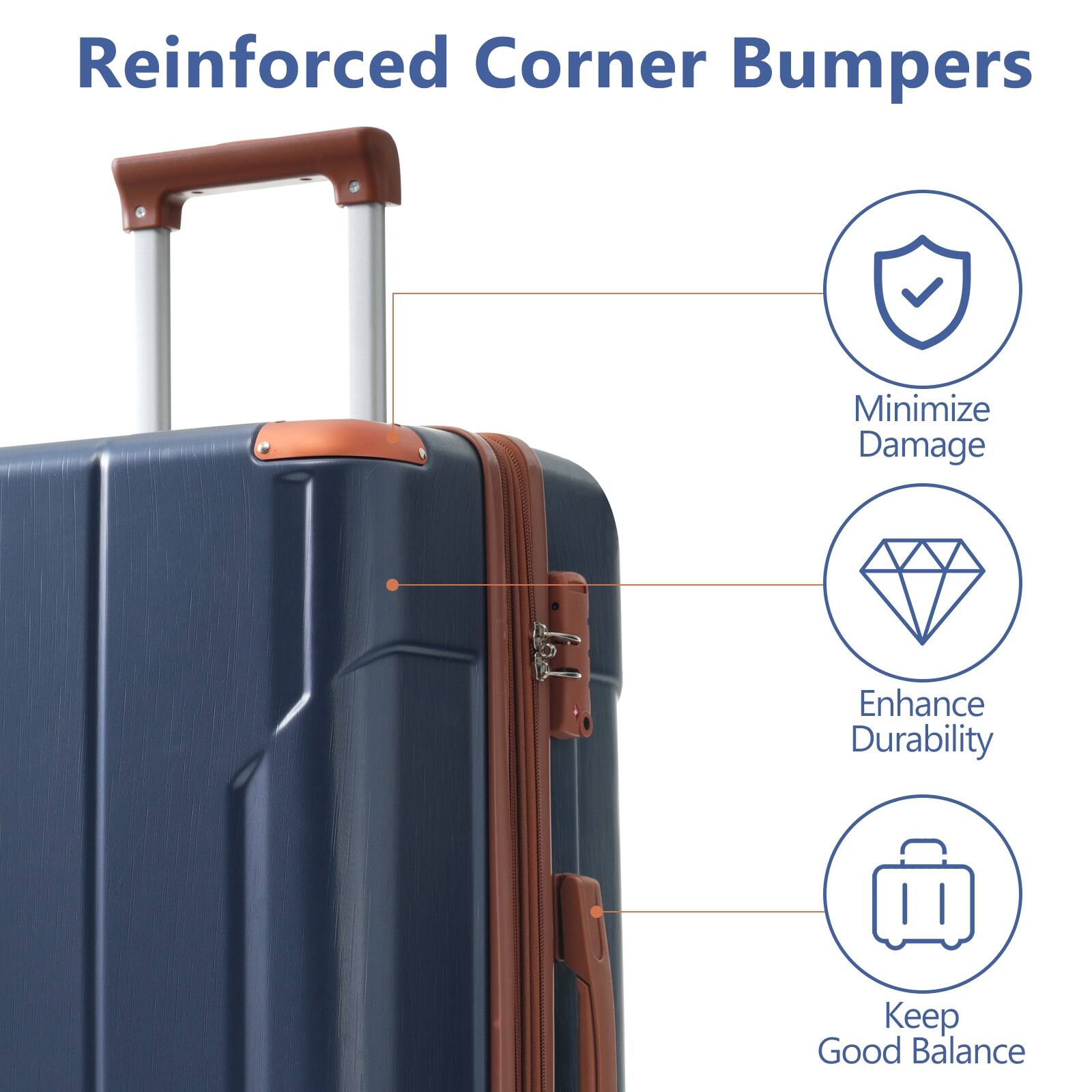 Reinforced Corner Bumpers

- Minimize Damage
- Enhance Durability
- Keep Good Balance