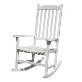 Northbeam - Traditional Rocking Chair, Painted - White