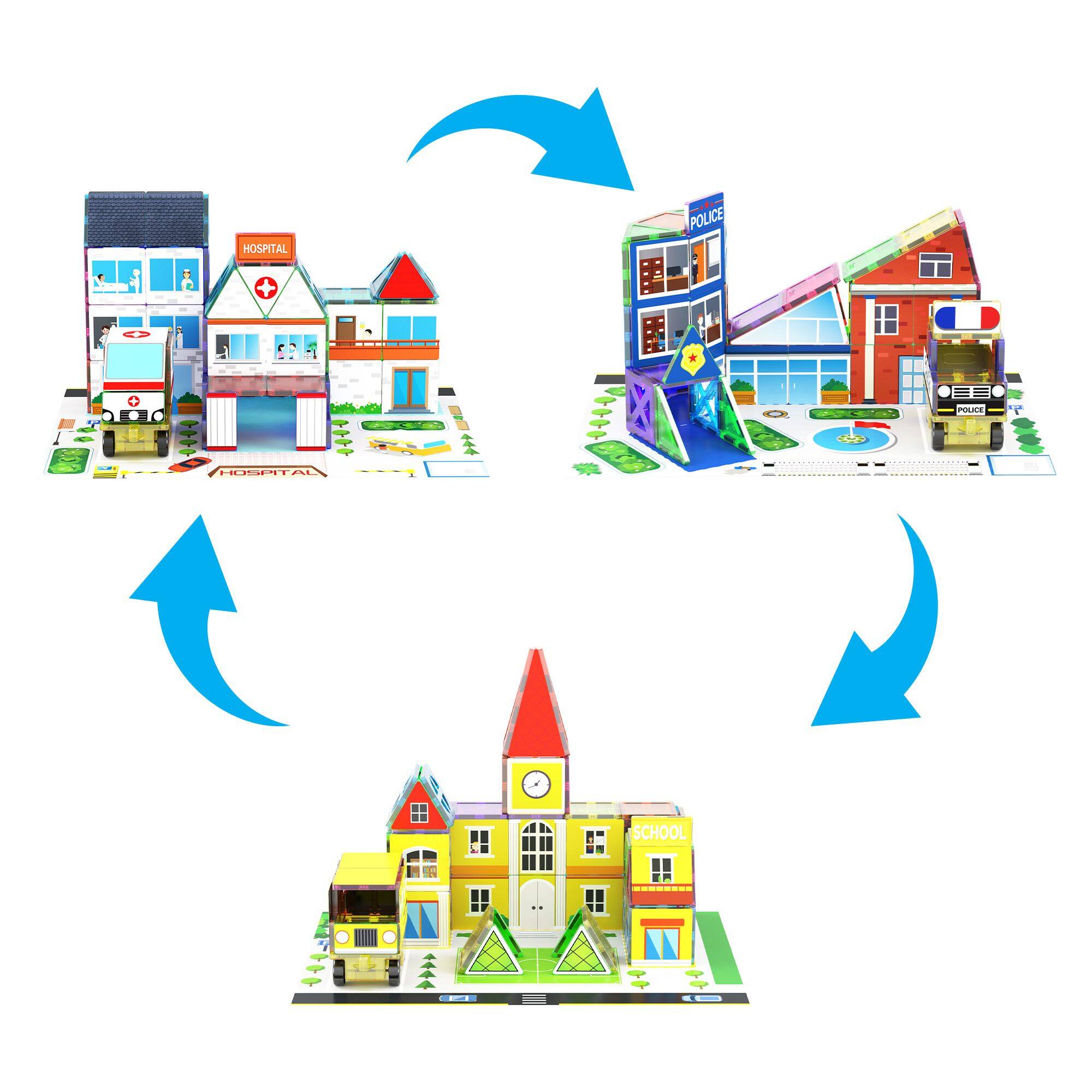 HOSPITAL  
POLICE  
SCHOOL