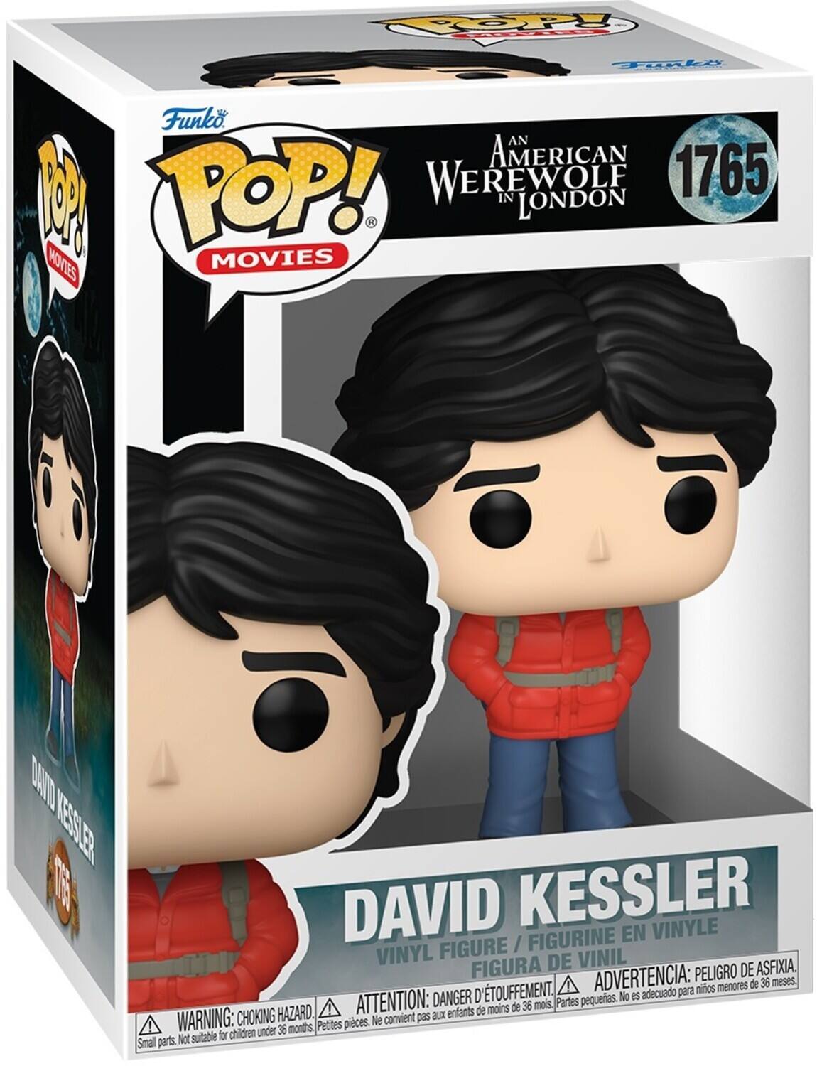 Funko Pop! Movies
An American Werewolf in London
1765
David Kessler
Vinyl Figure / Figurine en Vinyle
Figura de Vinil
Peligro de asfixia
Danger d'étouffement
Advertencia: peligro de asfixia
Para niños menores de 36 meses
Danger d'étouffement
Attention: peligro de asfixia
A lx enfants de moins de 36 mois
Petites pièces
No es adecuado
Warning: choking hazard
Small parts
Not suitable for children under 36 months