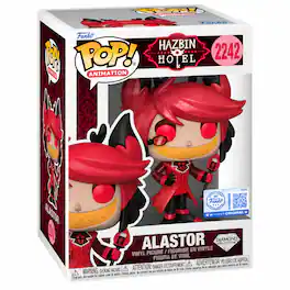 Funko - Pop! Hazbin Hotel Alastor #2242 Hot Topic Diamond Collection Exclusive Vinyl Figure - Multicolored